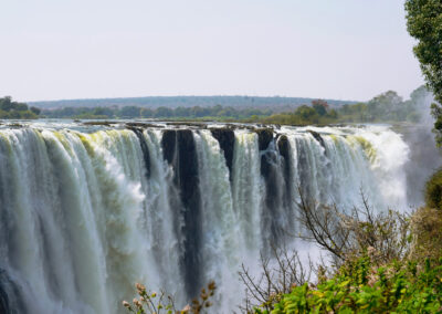 Heavy Water Flow at Victoria Falls Fellengtours